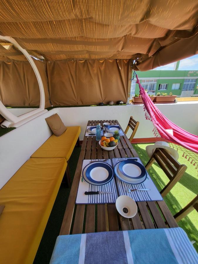 Apartamento Calandria Confital Para 8 Con Terraza Y Bbq Proxima Playa Las Palmas de Gran Canaria Exterior photo